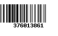 Código de Barras 376013861