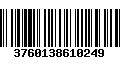 Código de Barras 3760138610249