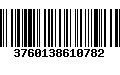 Código de Barras 3760138610782