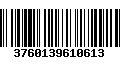 Código de Barras 3760139610613