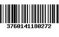 Código de Barras 3760141180272