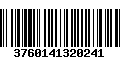 Código de Barras 3760141320241