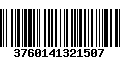 Código de Barras 3760141321507