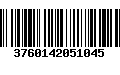 Código de Barras 3760142051045