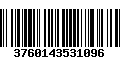 Código de Barras 3760143531096