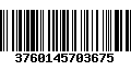 Código de Barras 3760145703675