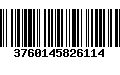 Código de Barras 3760145826114