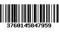 Código de Barras 3760145847959