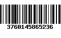 Código de Barras 3760145865236