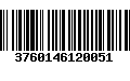 Código de Barras 3760146120051