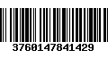 Código de Barras 3760147841429