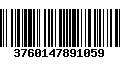 Código de Barras 3760147891059