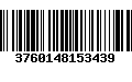 Código de Barras 3760148153439