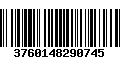 Código de Barras 3760148290745