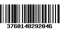 Código de Barras 3760148292046