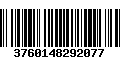 Código de Barras 3760148292077