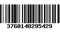 Código de Barras 3760148295429