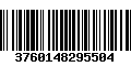 Código de Barras 3760148295504