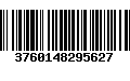 Código de Barras 3760148295627