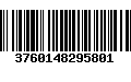 Código de Barras 3760148295801