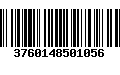 Código de Barras 3760148501056