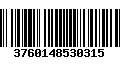 Código de Barras 3760148530315