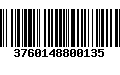 Código de Barras 3760148800135