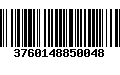 Código de Barras 3760148850048