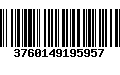 Código de Barras 3760149195957