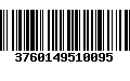 Código de Barras 3760149510095