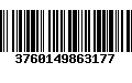 Código de Barras 3760149863177