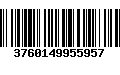 Código de Barras 3760149955957