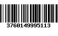 Código de Barras 3760149995113