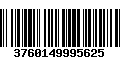 Código de Barras 3760149995625