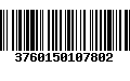 Código de Barras 3760150107802