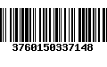 Código de Barras 3760150337148