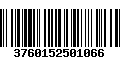 Código de Barras 3760152501066