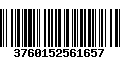 Código de Barras 3760152561657