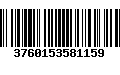 Código de Barras 3760153581159