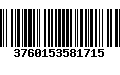 Código de Barras 3760153581715