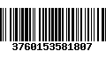 Código de Barras 3760153581807