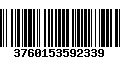 Código de Barras 3760153592339