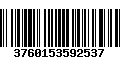 Código de Barras 3760153592537