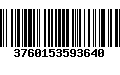 Código de Barras 3760153593640