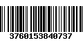 Código de Barras 3760153840737