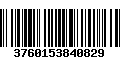 Código de Barras 3760153840829