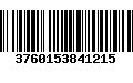 Código de Barras 3760153841215