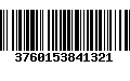 Código de Barras 3760153841321