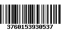 Código de Barras 3760153930537