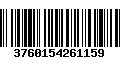 Código de Barras 3760154261159